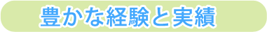 豊かな経験と実績